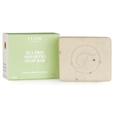 Flow Cosmetics Ekologisk Schampotvål Tea Tree, 120 g