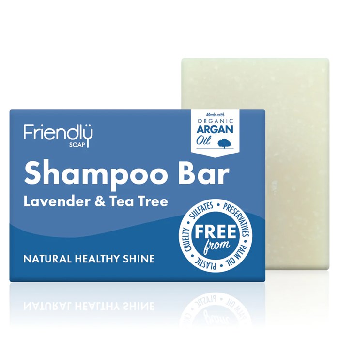 Friendly Soap Shampoo Bar Lavender & Tea Tree, 95 g
