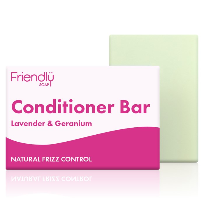Friendly Soap Conditioner Bar Lavender & Geranium, 90 g