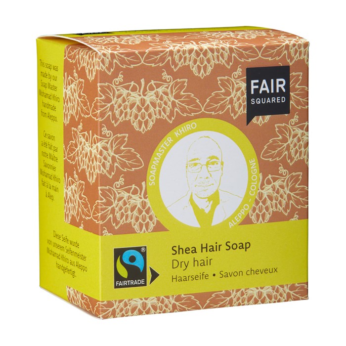 Fair Squared Shea Hair Soap Dry Hair, 2 x 80 g