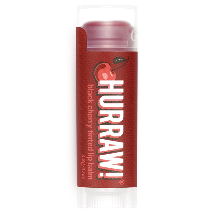 Hurraw! Black Cherry Tinted Lip Balm, 4,8 g