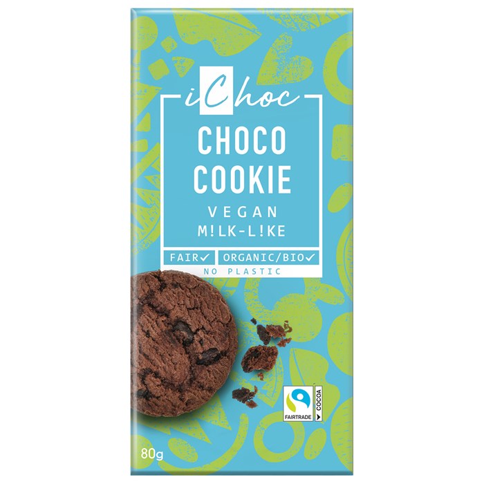 iChoc Chokladkaka Choco Cookie, 80 g