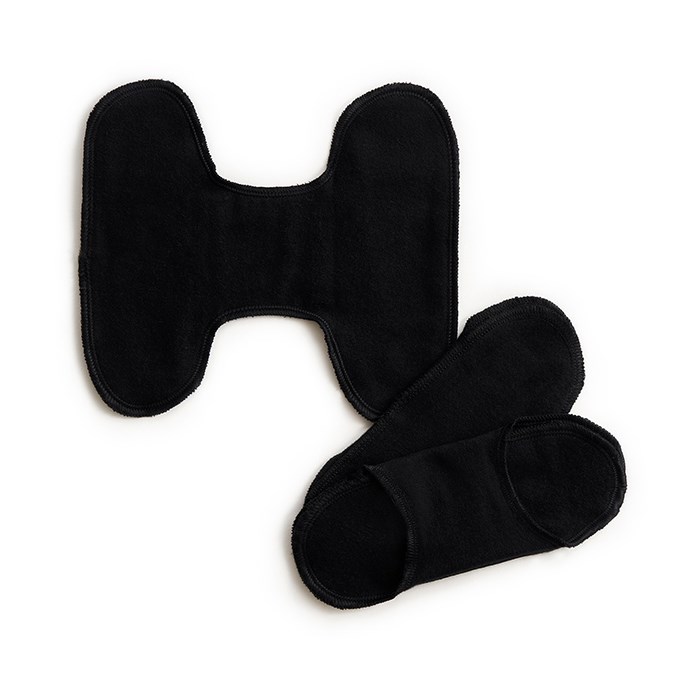 Imse Ekologiska Trosskydd Snap Free - Black, 3-pack