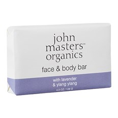 John Masters Organics Face & Body Bar with Lavender & Ylang Ylang, 128 g