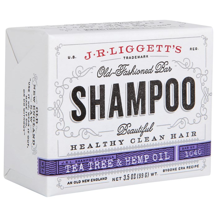 J.R. Liggetts Old-Fashioned Tea Tree & Hemp Oil Shampoo Bar