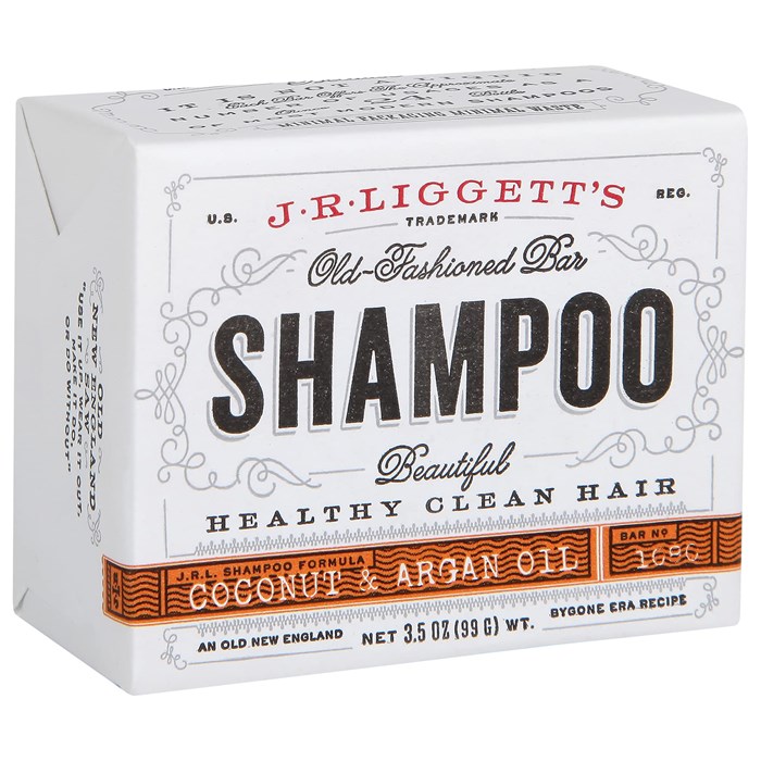 J.R. Liggetts Old-Fashioned Coconut & Argan Oil Shampoo Bar