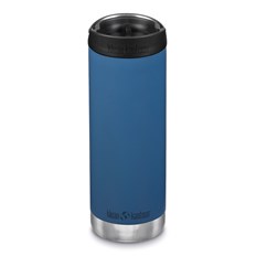 Klean Kanteen TKWide Isolerad Flaska med Cafékork - Real Teal, 473 ml