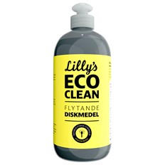 Lillys Eco Clean Flytande Diskmedel med Citronolja, 500 ml