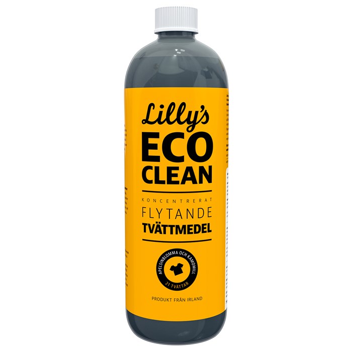 Lillys Eco Clean Flytande Tvättmedel med Apelsinblom & Kamomill, 750 ml