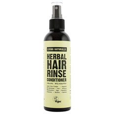 Living Naturally Herbal Hair Rinse Conditioner, 200 ml