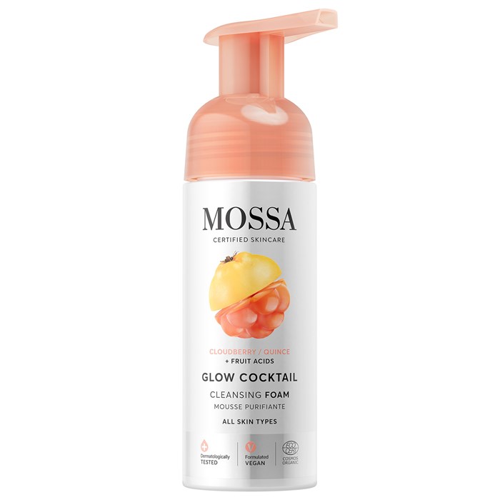 Mossa Glow Cocktail Cleansing Foam, 150 ml