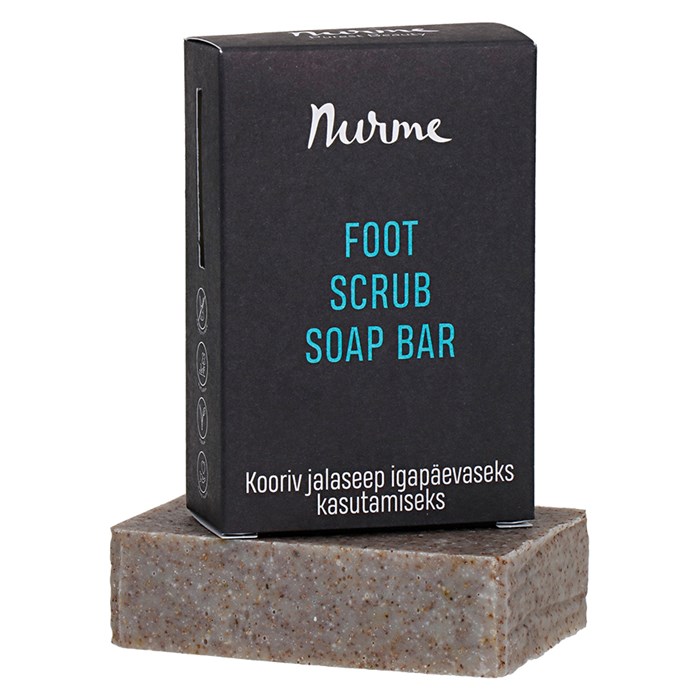 Nurme Foot Scrub Soap Bar, 110 g