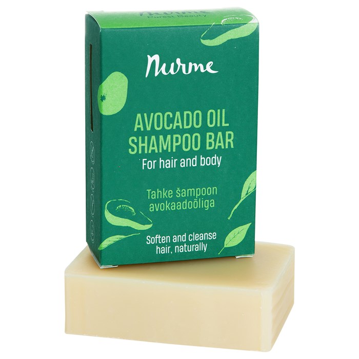 Nurme Avocado Oil Shampoo Bar, 100 g
