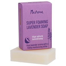 Nurme Super Foaming Lavender Soap, 100 g