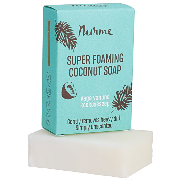 Nurme Super Foaming Coconut Soap, 100 g