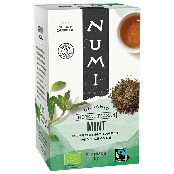 Numi Organic Tea Mint, 18 påsar