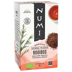 Numi Organic Tea Rooibos, 18 påsar