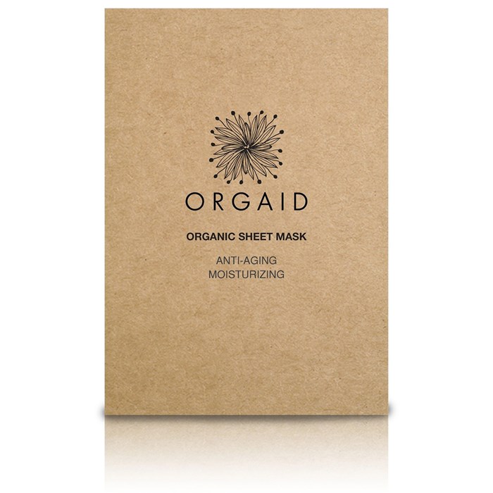 Orgaid Organic Sheet Mask Anti-Aging & Moisturizing, 24 ml