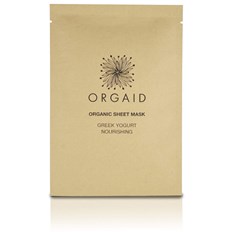 Orgaid Organic Sheet Mask Greek Yogurt & Nourishing, 24 ml
