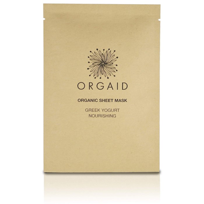 Orgaid Organic Sheet Mask Greek Yogurt & Nourishing, 24 ml
