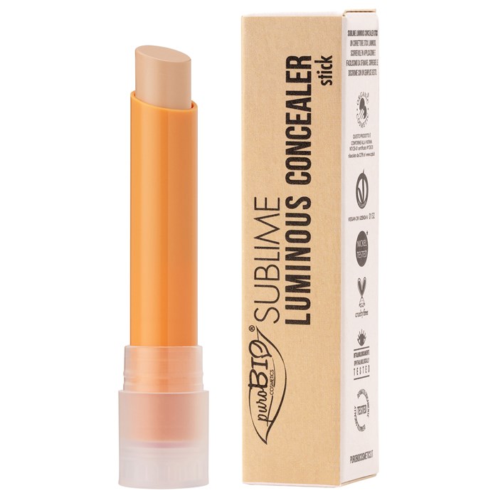 puroBIO Cosmetics Sublime Luminous Concealer Stick, 3,6 ml