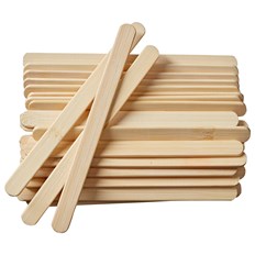 Pulito Glasspinnar Bambu, 30-pack