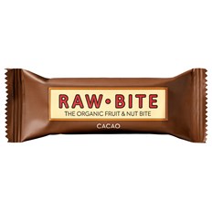 Rawbite Ekologisk Frukt- & Nötbar Kakao, 50 g