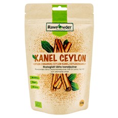 Rawpowder Ekologiskt Äkta Kanelpulver Ceylon, 125 g