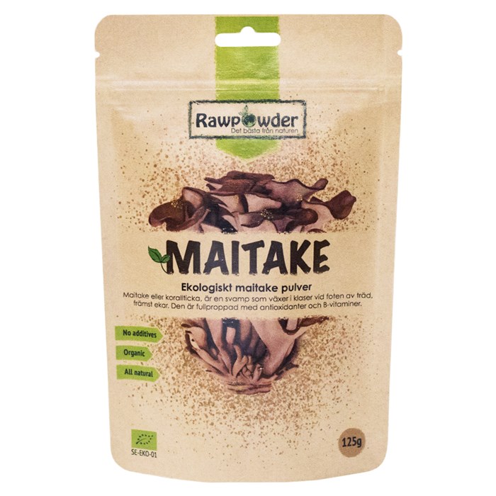 Rawpowder Ekologiskt Maitakepulver, 125 g