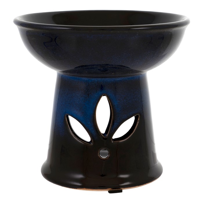 Senses by Nature Aromalampa Glazed Clay - Midnight Blue