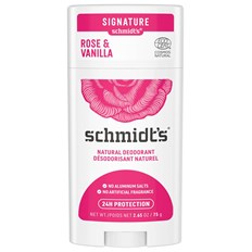 Schmidts Naturals Deodorant Stick Rose + Vanilla, 75 g