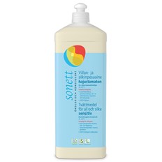 Sonett Ekologiskt Tvättmedel Sensitive för ull och silke, 1 L