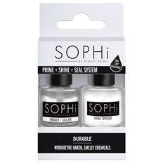 SOPHi Prime + Shine + Seal System, 2 x 15 ml