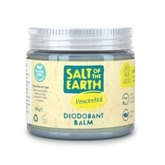 Salt of the Earth Unscented Natural Deodorant Balm, 60 g