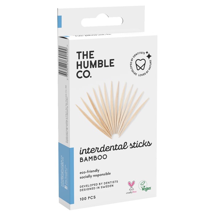 The Humble Co. Tandstickor Bambu, 100 st