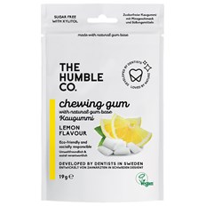 The Humble Co. Naturligt Tuggummi Lemon, 19 g