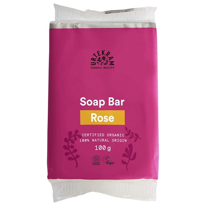 Urtekram Beauty Rose Soap Bar, 100 g