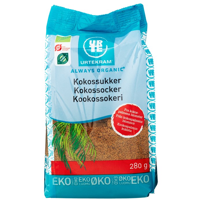 Urtekram Food Kokossocker, 280 g