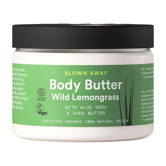 Urtekram Beauty Wild Lemongrass Body Butter, 150 ml
