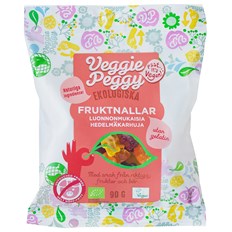 Veggie Peggy Ekologiska Fruktnallar, 90 g