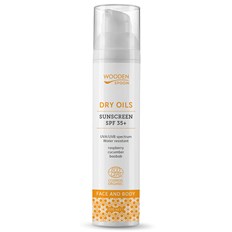 Wooden Spoon Dry Oils Sunscreen Face & Body SPF 35+, 100 ml