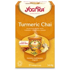 Yogi Tea Turmeric Chai, 17 påsar