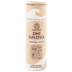 Suntribe Zinc Sun Stick SPF 30 - Original White, 30 g