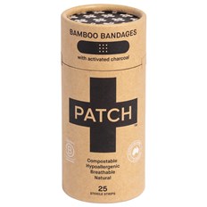 Nutricare PATCH Ekologiska Plåster Bambu - Aktivt kol, 25 st