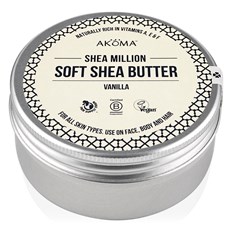 Akoma Shea Million (Soft Raw Shea Butter) with Vanilla, 150 ml