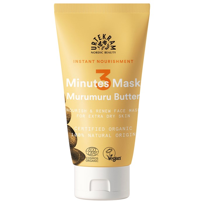 Urtekram Beauty Instant Nourishment 3 Minutes Mask, 75 ml