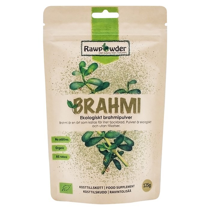 Rawpowder Ekologiskt Brahmipulver, 125 g