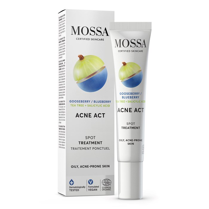 Mossa Acne Act Spot Treatment, 10 ml