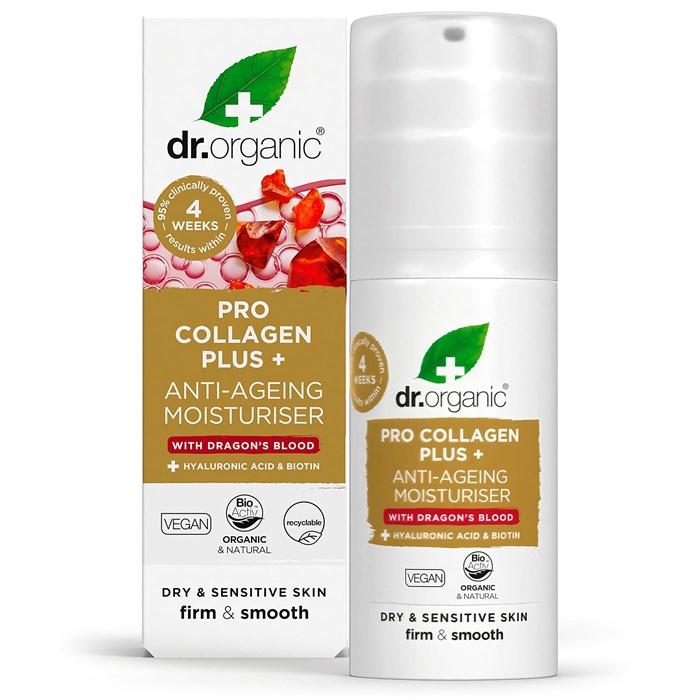 Dr. Organic Pro Collagen Plus Dragons Blood Anti-Aging Moisturiser, 50 ml