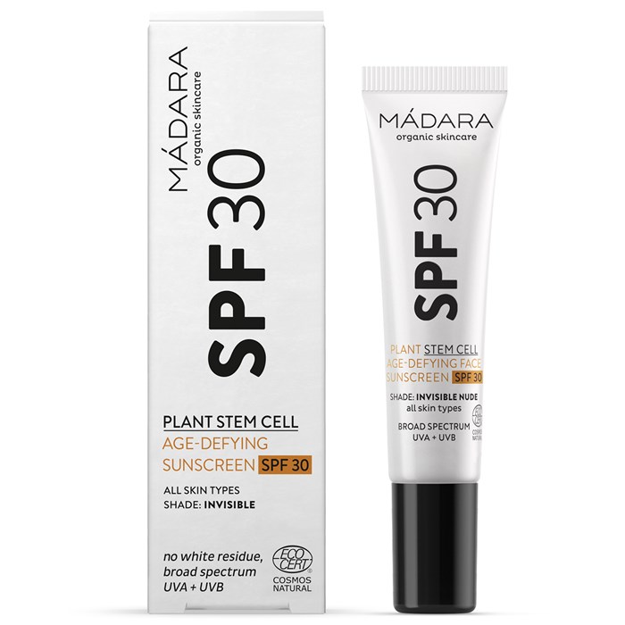 Madara Plant Stem Cell Age-Defying Face Sunscreen SPF 30, 40 ml